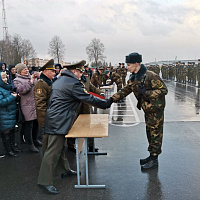 Гвардейцы присягнули на верность своему народу