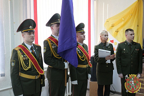 Торжественная церемония открытия военно-патриотического клуба «Память»
