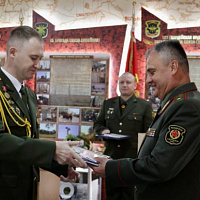 Присвоены очередные воинские звания