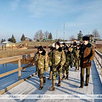 В воинских частях проходят мероприятия военно-патриотической направленности