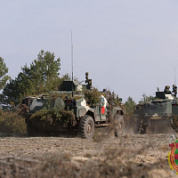 Батальонное тактическое учение с одним из десантно-штурмовых батальонов 38 одшбр