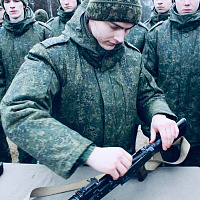 Занятия по огневой подготовке с новым пополнением 36 дмостбр