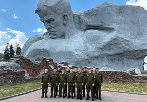 Военнослужащие 52 оспб посетили Брестскую крепость