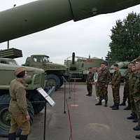 В рамках мероприятий военно-патриотического воспитания 