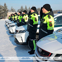 Автопарк Военной автомобильной инспекции пополнился новыми патрульными автомобилями