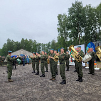 Торжественное открытие финала спортивно-патриотической игры «Зарница»