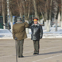 Вручение Боевого Знамени 62-му центральному узлу связи (Министерства обороны Республики Беларусь) (видео)