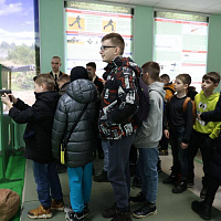 В Минском суворовском военном училище прошел День открытых дверей 