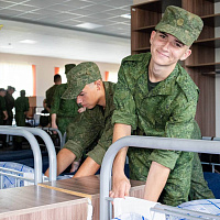 Первая неделя пребывания курсантов набора 2025 года в стенах Военной академии