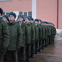 Смотр-конкурс на лучшее подразделение по строевой подготовке