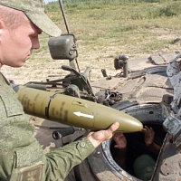 Полевая учеба гвардейцев