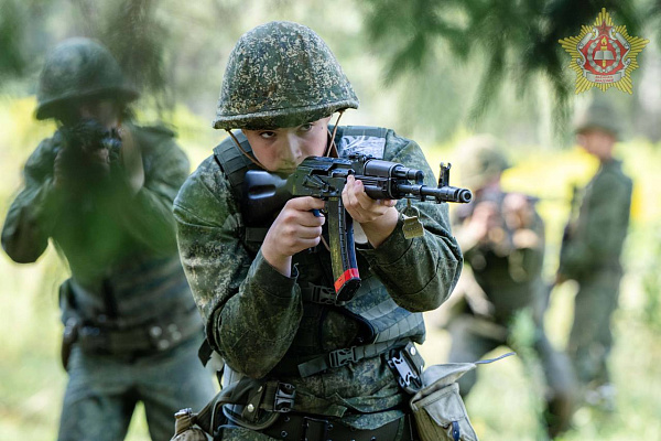 Ознакомительная практика у курсантов первых курсов Военной академии Беларуси