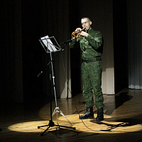 В Минской военной комендатуре прошёл конкурс «Созвездие талантов»