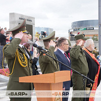 На площади Государственного флага  прошёл выпуск лейтенантов военно-медицинского института в БГМУ