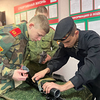 Курсанты Военной академии провели выездной день открытых дверей