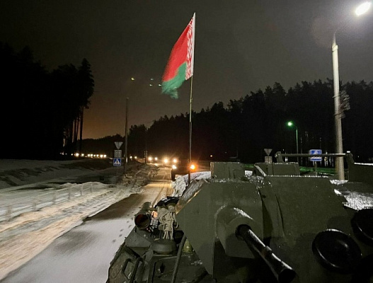 Совершили марш в пункт постоянной дислокации