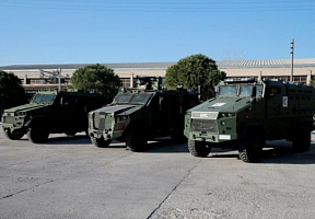 ВС Грузии приняли на вооружение бронеавтомобили класса MRAP «Вуран»