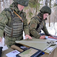 Занятия с артиллеристами