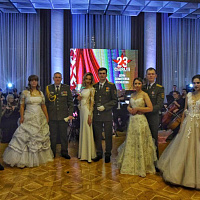 В Брестском академическом театре драмы прошёл офицерский бал