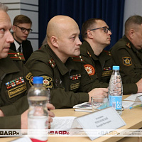 Сбор с руководителями по военно-патриотическому воспитанию