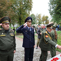 Торжественные мероприятия в Борисове
