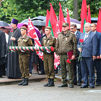 Митинг, посвящённый Дню освобождения города Слонима от немецко-фашистских захватчиков