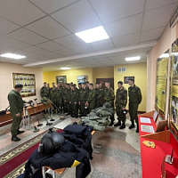 Встреча с сапёрами