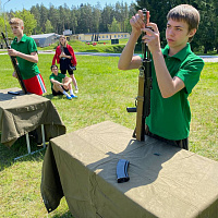 Стартовала вторая смена военно-патриотического лагеря «Форпост» на базе 2-й инженерной бригады