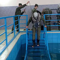 Занятия по легководолазной подготовке