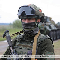 В рамках учения «Запад-2025» военнослужащие преодолели водную преграду