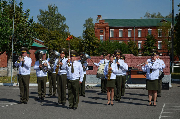 Проходит отборочный тур конкурса по исполнению плац-концерта среди военных оркестров