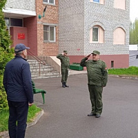 Военнообязанные Минского района проходят учебный сбор