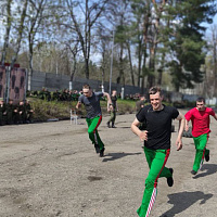 Военно-спортивные соревнования прошли в ЦТехО 72 ОУЦ
