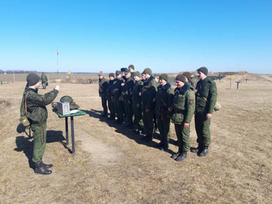 В рамках мероприятий боевой подготовки