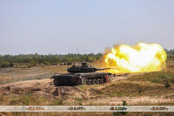 Контрольные стрельбы танкистов 6 омбр