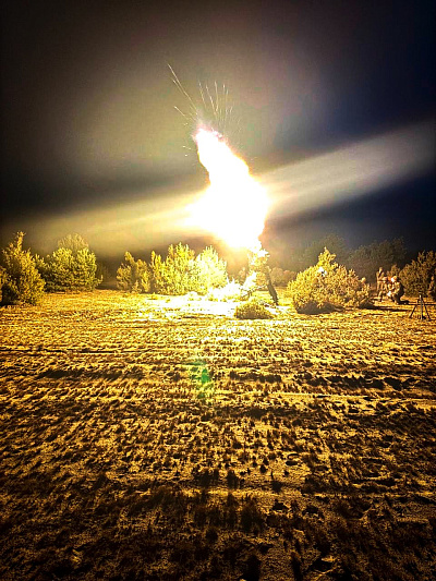 Занятия по огневой подготовке с военнослужащими 103 овдбр