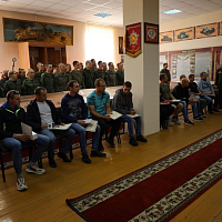 Завершились проверочные сборы с военнообязанными