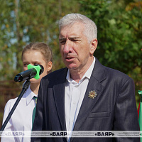 В Бресте открыли мурал в память о выпускнике Военной академии Беларуси Дмитрии Гвишиани