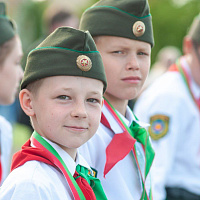 В Минском областном кадетском училище прошёл финальный этап военно-спортивной игры «Зарница»