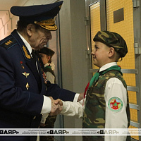 Средней школе № 93 г. Минска присвоено имя лётчика-космонавта Владимира Ковалёнка