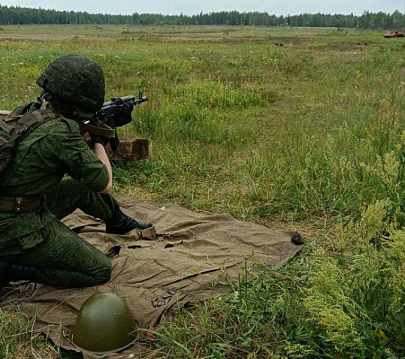 Занятие по огневой подготовке