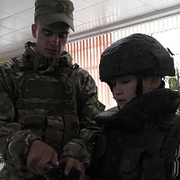 Открытие смен военно-патриотических лагерей «Гвардейцы» и «Призывник»