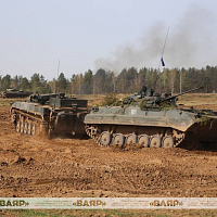 В ходе тактических учений с 19 омбр на полигоне «Лепельский» прошел тактический розыгрыш