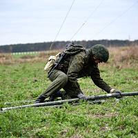 С подразделениями 48-го отдельного батальона РЭБ проходят состязания на лучший экипаж станции помех