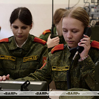 На базе Военной академии проходит смена военно-патриотического лагеря «Готовы Родине служить»