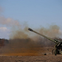 Полевой выход 111-й гвардейской артиллерийской бригады