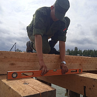 Практикуются курсанты