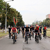В Борисове состоялся велопробег