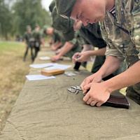 Занятие по огневой подготовке
