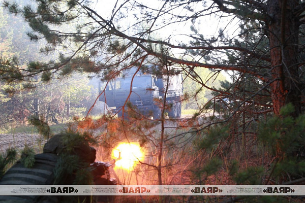 Комплексное занятие по тактической подготовке